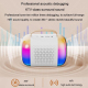 Microphone Portable Bluetooth Étanche Pour Karaoké Intérieur Et Extérieur Avec Son 360° Et Autonomie 10h - www.yonis-shop.com