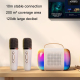 Microphone Portable Bluetooth Étanche Pour Karaoké Intérieur Et Extérieur Avec Son 360° Et Autonomie 10h - www.yonis-shop.com