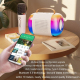 Microphone Portable Bluetooth Étanche Pour Karaoké Intérieur Et Extérieur Avec Son 360° Et Autonomie 10h - www.yonis-shop.com