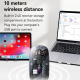 Souris Sans Fil Double Mode Bluetooth 2 4 GHz Transparente Résistante Aux Rayures 30 Heures 3 Niveaux DPI Recharge USB C - ww...