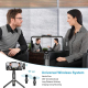 Microphone Sans Fil 2 en 1 Réduction de Bruit Automatique Compatible iOS Plug and Play Transmission Longue Distance - www.yon...
