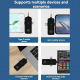 Microphone Sans Fil Intra-auriculaire 5.8G Système De Surveillance À Double Casque Longue Autonomie Faible Latence - www.yoni...