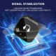 Microphone Système De Surveillance Intra-Auriculaire Sans Fil 5.8G Transmission Haute Fréquence Anti-Interférences Batterie L...