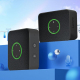 Microphone Intelligent Omnidirectionnel Bluetooth Portable Avec Son Haute Qualité Et Longue Autonomie Pour Conférences Et Jeu...