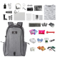 Sac À Dos Ordinateur Solaire Portable Pliable Avec Panneau Amovible Et Port USB - www.yonis-shop.com