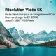 Caméscope Numérique 5K 30FPS Avec Zoom 16X Et Stabilisation Anti-Tremblement Pour Sports En Extérieur