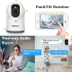 Camera IP 5MP QHD WiFi 5G Vision Nocturne Couleur Détection Mouvement Audio Bidirectionnel Carte TF Jusqu'à 128GB - www.yonis...