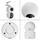 Camera IP Sans Fil Haute Définition 360° Avec Vision Nocturne et Suivi Intelligent - www.yonis-shop.com