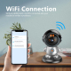 Camera IP 3MP Détection Humaine Vision Nocturne WiFi PTZ Audio Bidirectionnel Alarme Push Stockage Cloud - www.yonis-shop.com