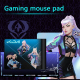 Tapis De Souris Gaming Grand Format Pour Précision Et Confort Visuel Exceptionnel - www.yonis-shop.com