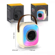 Enceinte Bluetooth Portable Extérieure 10W Avec Subwoofer Et Lumières RGB Autonomie 8H - www.yonis-shop.com
