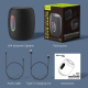 Enceinte Bluetooth Avec Subwoofer Super Bass Et Lumières RGB Effet Cinéma - www.yonis-shop.com