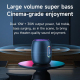 Enceinte Bluetooth Avec Subwoofer Super Bass Et Lumières RGB Effet Cinéma - www.yonis-shop.com