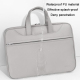 Sacoche Pour Ordinateur Portable 11 À 17 Pouces Imperméable Ouverture À 180° Doublure Daim Fixation Valise - www.yonis-shop.com
