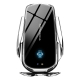 Support Téléphone Voiture Chargeur Sans Fil Magnétique Infrarouge 15 W Rotation 360° Avec Coque - www.yonis-shop.com