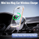 Support Téléphone Pour Voiture À Grille D’Aération Charge Sans Fil Magnétique 15 W Aimants Puissants Rotation 360° - www.yoni...