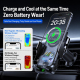 Support Téléphone Voiture Chargeur Sans Fil 15 W Avec Refroidissement TEC Et Affichage Numérique - www.yonis-shop.com