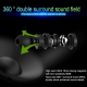 Écouteurs Intra Auriculaires Bluetooth 5.0 Pour Le Sport Avec Micro HD Aimantés Résistants À La Sueur 7 Heures D’Autonomie - ...