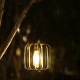 Lanterne Solaire Suspendue De Jardin En Métal À LED Blanc Chaud Autonomie 6 À 8 Heures Résistante Aux Intempéries - www.yonis...