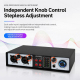 Carte Son Externe Pour Streaming Et Enregistrement Audio 2 Entrées 2 Sorties Alimentation Fantôme 48 V 32 Bits 384 kHz - www....