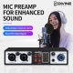 Carte Son Externe Pour Streaming Et Enregistrement Audio 2 Entrées 2 Sorties Alimentation Fantôme 48 V 32 Bits 384 kHz - www....