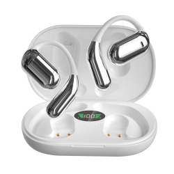 Écouteurs Bluetooth Sans Fil À Conception Ouverte Son Directionnel DT5.0 Autonomie 8 Heures Boîtier 500 mAh