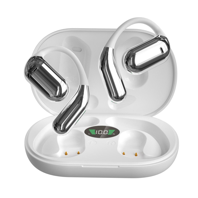 Écouteurs Bluetooth Sans Fil À Conception Ouverte Son Directionnel DT5.0 Autonomie 8 Heures Boîtier 500 mAh - www.yonis-shop.com