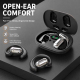 Écouteurs Bluetooth Sans Fil À Conception Ouverte Son Directionnel DT5.0 Autonomie 8 Heures Boîtier 500 mAh - www.yonis-shop.com