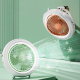 Mini Ventilateur De Bureau Pliable Pour Camping USB Rechargeable 1200mAh Silencieux Avec Oscillation À 180° - www.yonis-shop.com