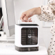 Ventilateur De Bureau Rafraîchisseur Avec Brumisateur 3 Vitesses Silencieux Réservoir 480 Ml À Diffusion Grand Angle - www.yo...