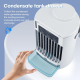 Mini Rafraîchisseur D Air USB Portable Avec Brumisation Fine 3 Vitesses Et Filtre À Charbon Actif - www.yonis-shop.com
