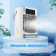 Mini Rafraîchisseur D Air USB Portable Avec Brumisation Fine 3 Vitesses Et Filtre À Charbon Actif - www.yonis-shop.com
