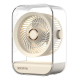 Ventilateur De Bureau Rechargeable USB Avec Éclairage Nocturne Silencieux 35 dB À 5 Vitesses Batterie 1200mAh
