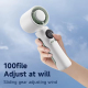 Mini Ventilateur Portable De Poche Pour Extérieur À Turbine Double Refroidissement 100 Vitesses Batterie 4000 mAh - www.yonis...
