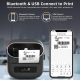 Mini Imprimante Bluetooth Pour Étiquettes Bijoux Et Vêtements Haute Résolution Portable Facile À Utiliser - www.yonis-shop.com
