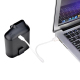 Ventilateur USB Portable À Suspendre À La Taille Moteur Sans Balais 3 Vitesses Réglables Rechargeable En Utilisation - www.yo...