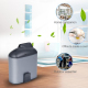 Ventilateur USB Portable À Suspendre À La Taille Moteur Sans Balais 3 Vitesses Réglables Rechargeable En Utilisation - www.yo...