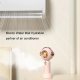 Ventilateur Portable Sans Hélice Pour Enfant Avec Brumisation 3 Vitesses Recharge USB Vert Compact - www.yonis-shop.com