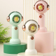 Ventilateur Portable Sans Hélice Pour Enfant Avec Brumisation 3 Vitesses Recharge USB Vert Compact - www.yonis-shop.com