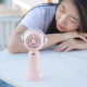 Ventilateur Portable Sans Hélice Pour Enfant Avec Brumisation 3 Vitesses Recharge USB Vert Compact - www.yonis-shop.com
