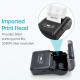 Mini Imprimante Portable USB Bluetooth 58mm Haute Résolution Sécurité Optimale Chargement Facile Design Ergonomique - www.yon...