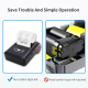 Mini Imprimante Portable USB Bluetooth 58mm Haute Résolution Sécurité Optimale Chargement Facile Design Ergonomique - www.yon...