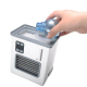 Mini Rafraîchisseur D’Air De Bureau USB Ou 4 Piles 2 Vitesses Minuterie 12 Heures Réservoir 200 Ml - www.yonis-shop.com