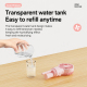 Ventilateur Brumisateur Portable Personnel Rechargeable USB Type C À Brumisation Nano 4 Vitesses Réservoir Détachable - www.y...