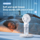 Ventilateur Brumisateur Portable Personnel Rechargeable USB Type C À Brumisation Nano 4 Vitesses Réservoir Détachable - www.y...