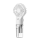 Ventilateur Brumisateur Portable Personnel Rechargeable USB Type C À Brumisation Nano 4 Vitesses Réservoir Détachable - www.y...