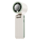 Ventilateur À Main Portable Pliable Avec Refroidissement Par Glace 8 m/s 199 Niveaux Et Écran Numérique