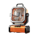 Ventilateur USB Portable Pour Camping Avec Oscillation 360° Télécommande Batterie 9000mAh Et Éclairage LED SOS - www.yonis-sh...