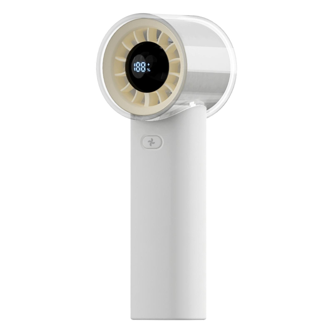 Ventilateur Portable Rechargeable USB-C 100 Vitesses Silencieux Avec Affichage LCD Et Batterie 2000 mAh - www.yonis-shop.com