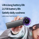 Ventilateur Portable Rechargeable USB-C 100 Vitesses Silencieux Avec Affichage LCD Et Batterie 2000 mAh - www.yonis-shop.com